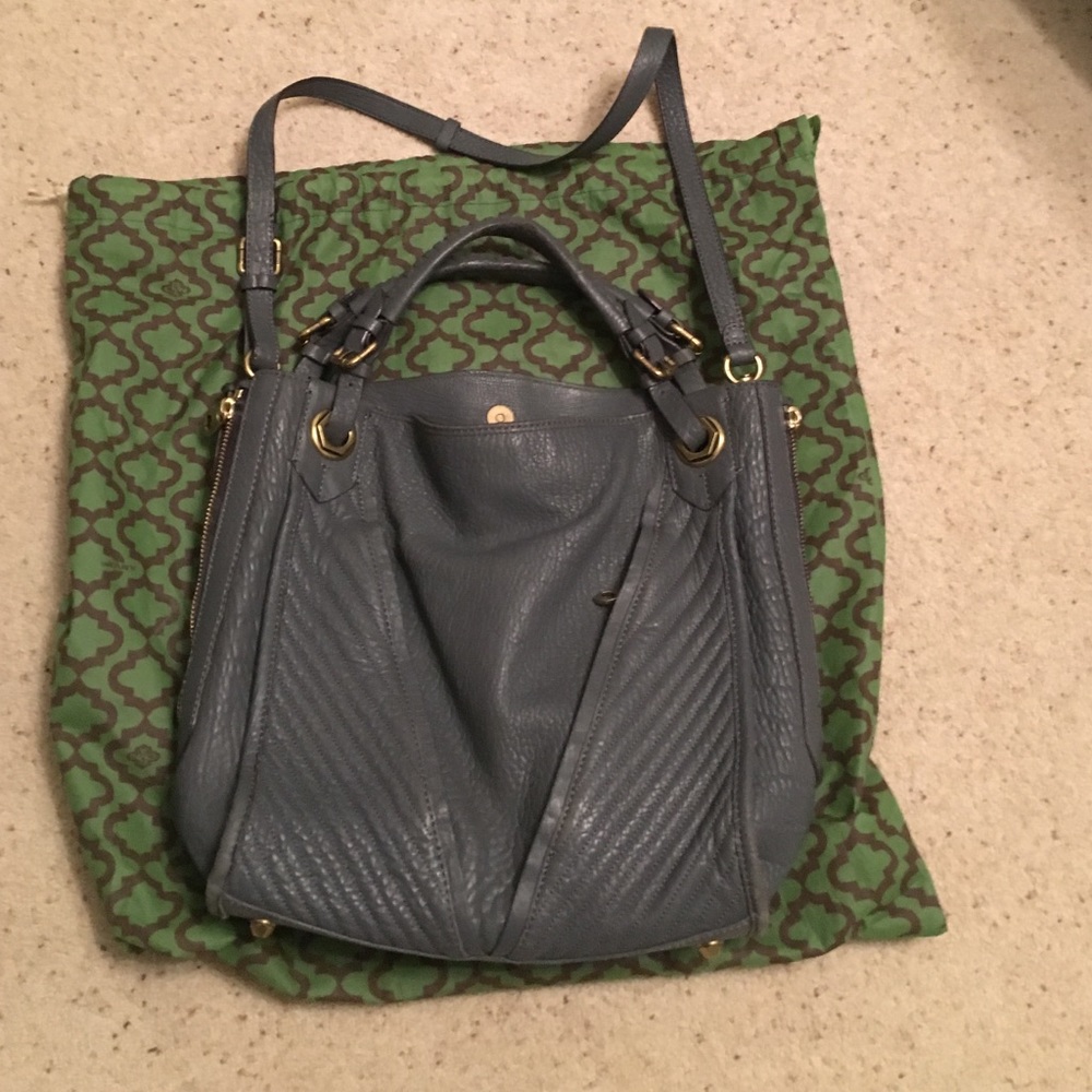 OrYany grey lamb skin tote purse